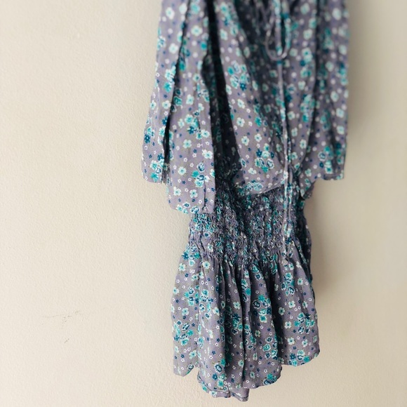 Blue floral dress - Picture 4 of 4